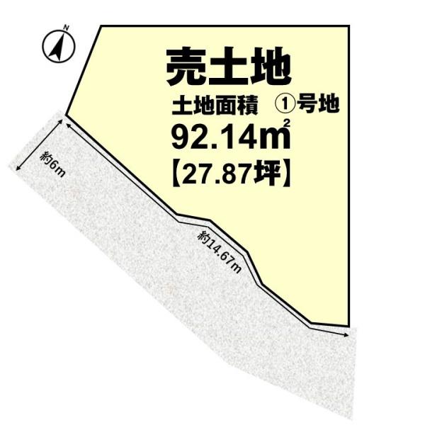 長岡京市長法寺力池の売土地