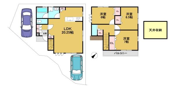 長岡京市長法寺力池の土地