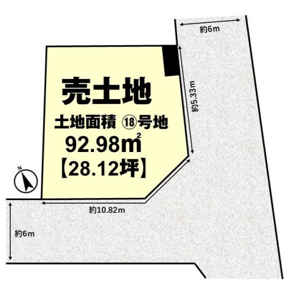 長岡京市長法寺力池の土地