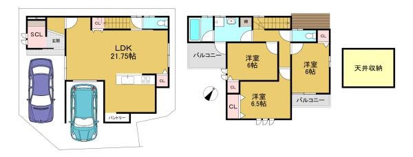 長岡京市長法寺力池の土地