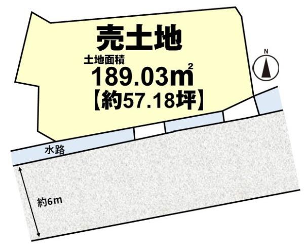 長岡京市こがねが丘の売土地