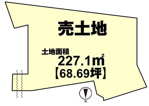 長岡京市滝ノ町２丁目の売土地