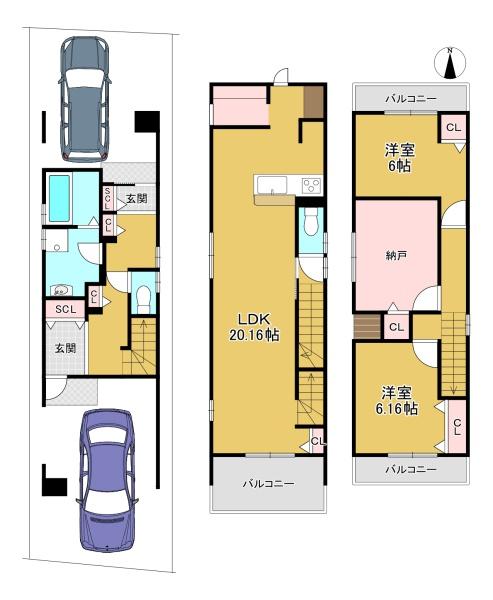 長岡京市馬場見場走りの土地