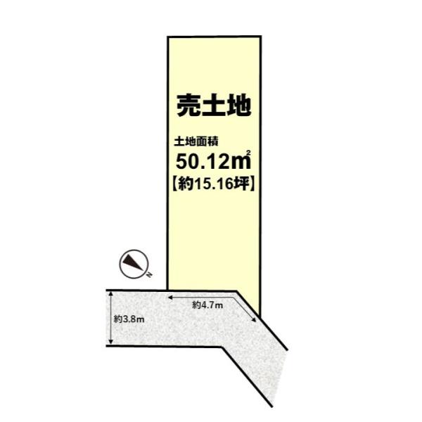 長岡京市勝竜寺の売土地