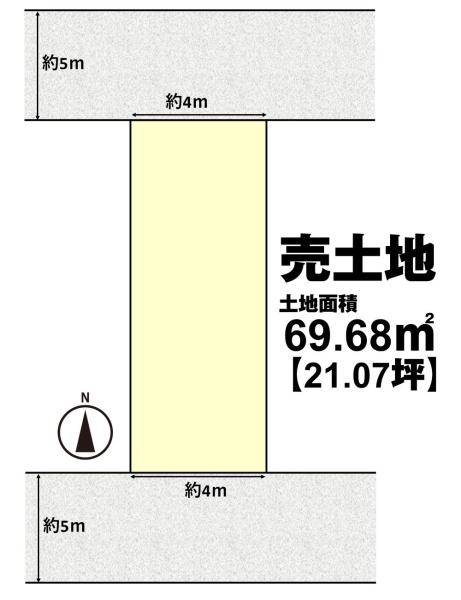 長岡京市馬場見場走りの売土地