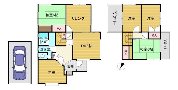 豊能郡豊能町光風台６丁目の中古一戸建