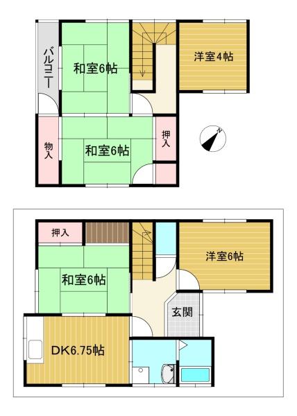 乙訓郡大山崎町字大山崎小字堀尻の中古一戸建