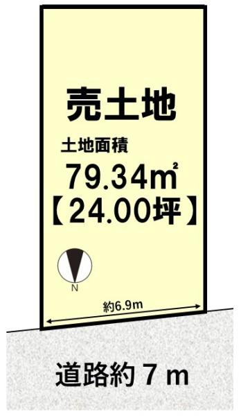 向日市寺戸町二ノ坪の土地