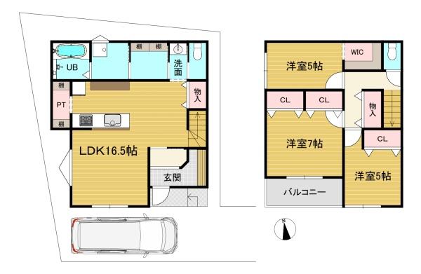 京都市伏見区久我本町の売土地