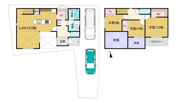 京都市伏見区久我本町の売土地
