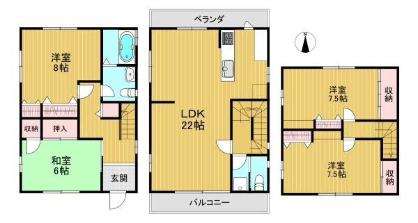 長岡京市西の京の中古一戸建
