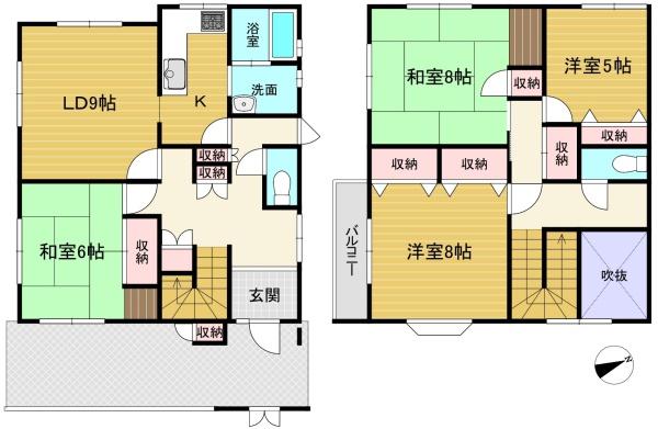 長岡京市今里３丁目の中古一戸建
