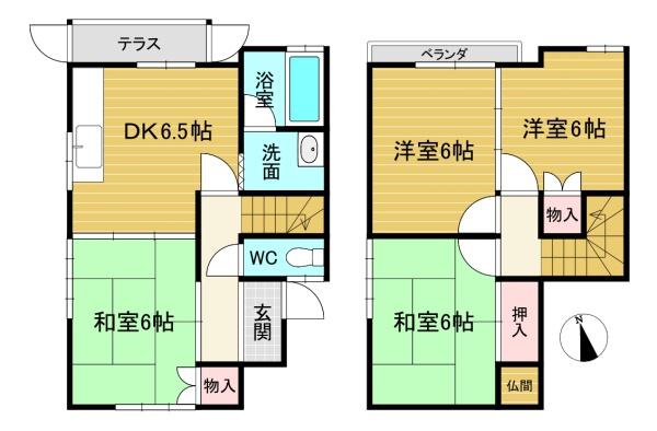 向日市寺戸町西田中瀬の中古一戸建