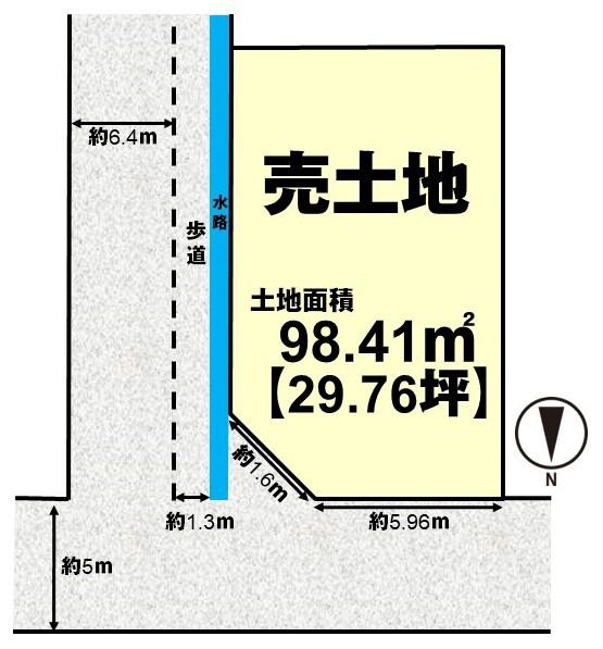 長岡京市柴の里の売土地
