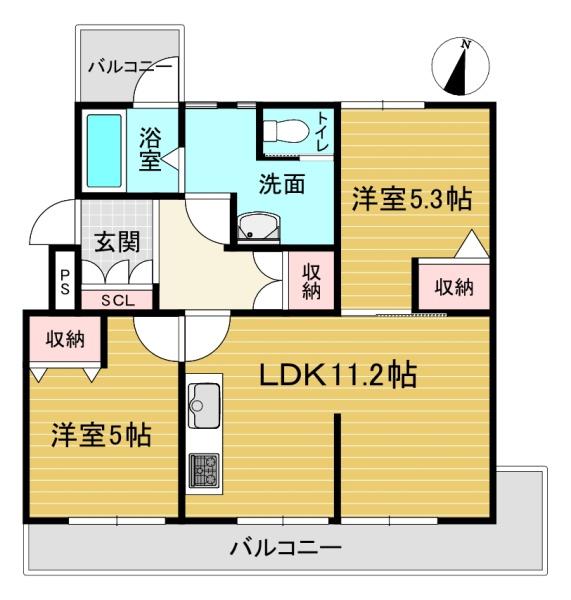 円明寺ヶ丘団地D棟
