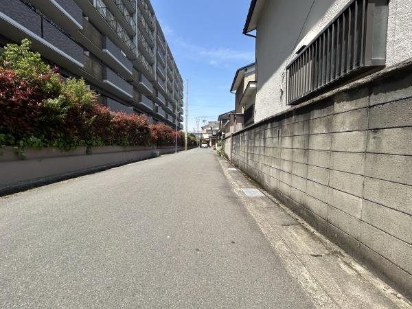 長岡京市馬場見場走りの土地
