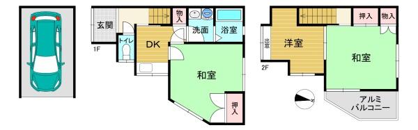 向日市寺戸町笹屋の中古一戸建