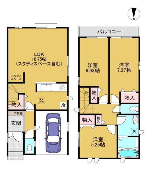 長岡京市今里薬師堂の新築一戸建