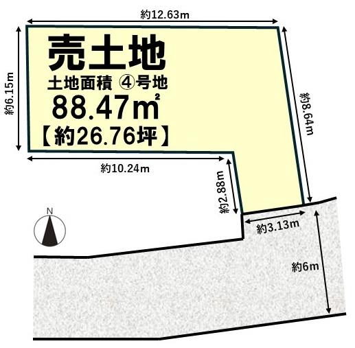 向日市森本町前田の土地