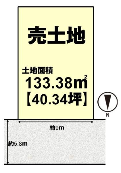 長岡京市一文橋１丁目の土地