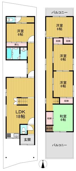 長岡京市今里１丁目の中古一戸建