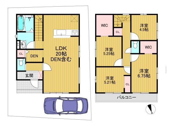 向日市上植野町樋爪の新築一戸建