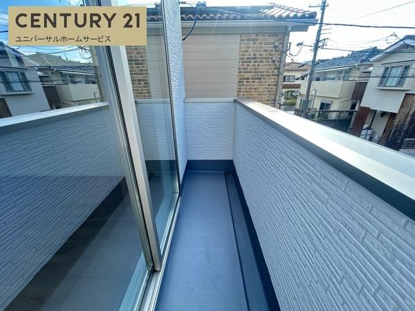 向日市寺戸町大牧の新築一戸建(バルコニー)