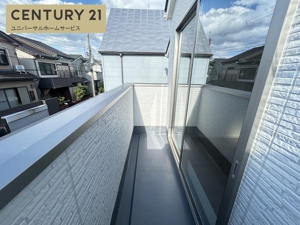 向日市寺戸町大牧の新築一戸建(バルコニー)