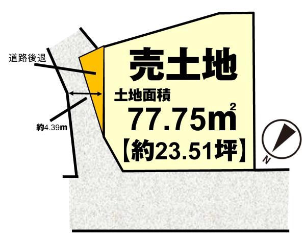 長岡京市滝ノ町１丁目の土地