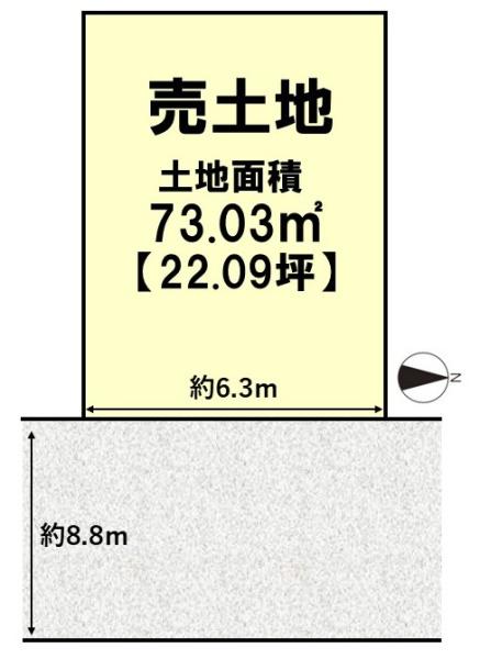 向日市鶏冠井町沢ノ東の売土地