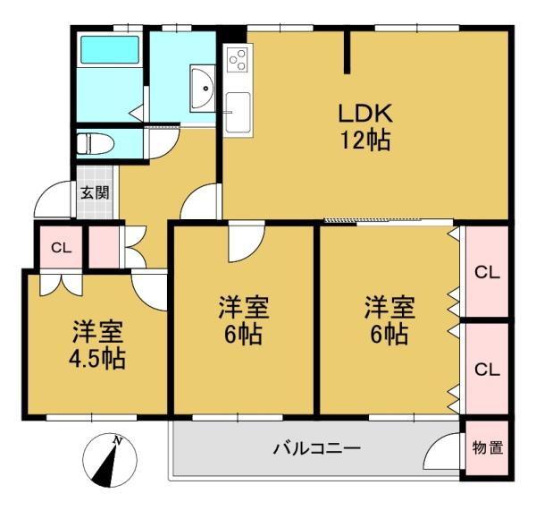 竹の台団地　E1棟