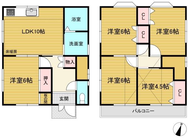 乙訓郡大山崎町字大山崎小字藤井畑の中古一戸建
