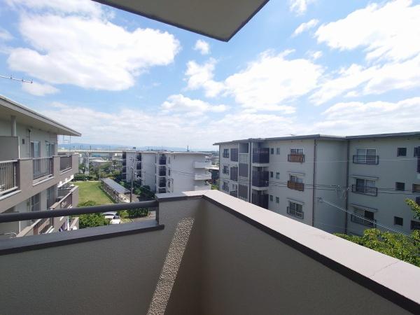 円明寺ヶ丘団地A棟(現地からの眺望)