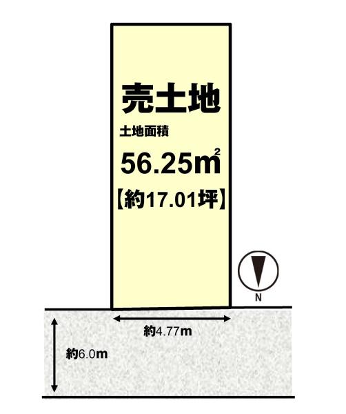 長岡京市滝ノ町２丁目の売土地