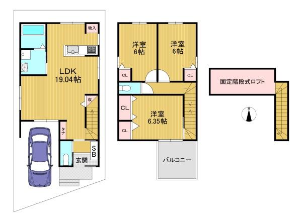 向日市森本町前田の土地