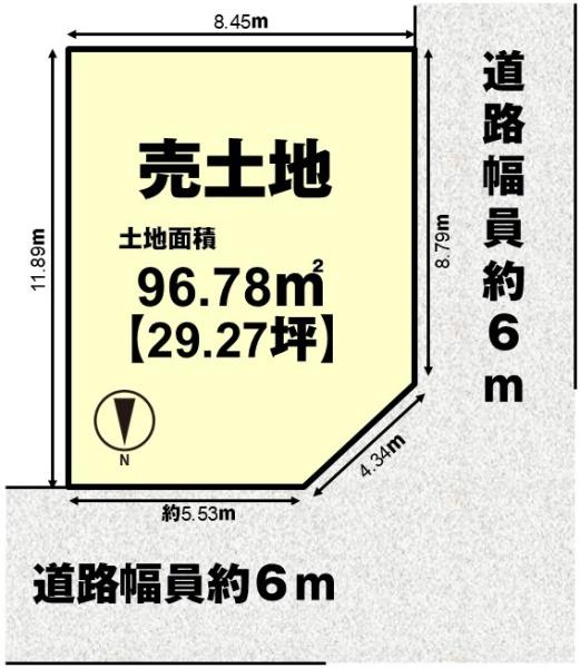 長岡京市野添１丁目の売土地