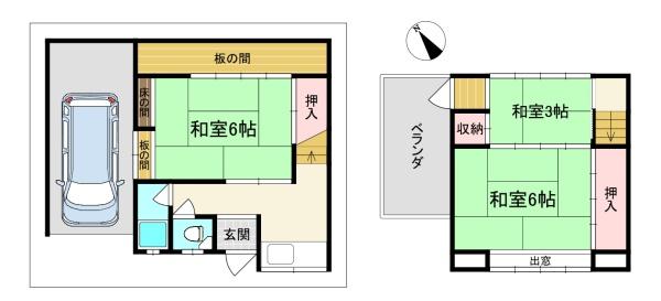 京都市北区鷹峯藤林町の中古一戸建