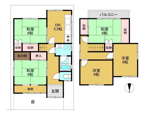 長岡京市神足太田の中古一戸建