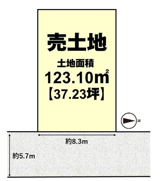 京都市北区紫野西蓮台野町の売土地