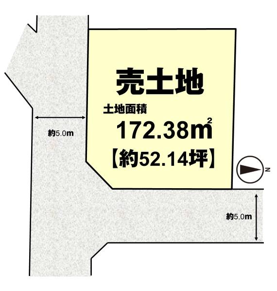 向日市寺戸町向畑の売土地