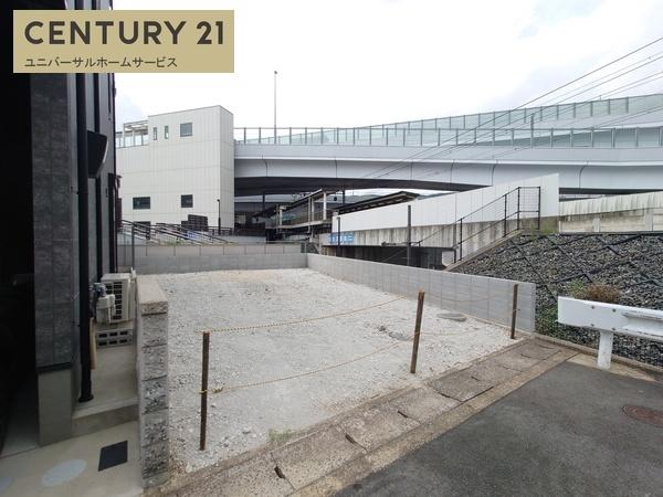 長岡京市友岡4丁目の土地(現地土地写真)