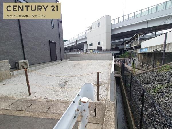 長岡京市友岡4丁目の土地(現地土地写真)