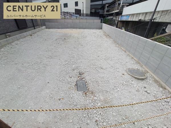 長岡京市友岡4丁目の土地(現地土地写真)