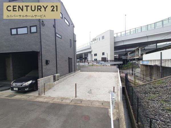 長岡京市友岡4丁目の土地(現地土地写真)