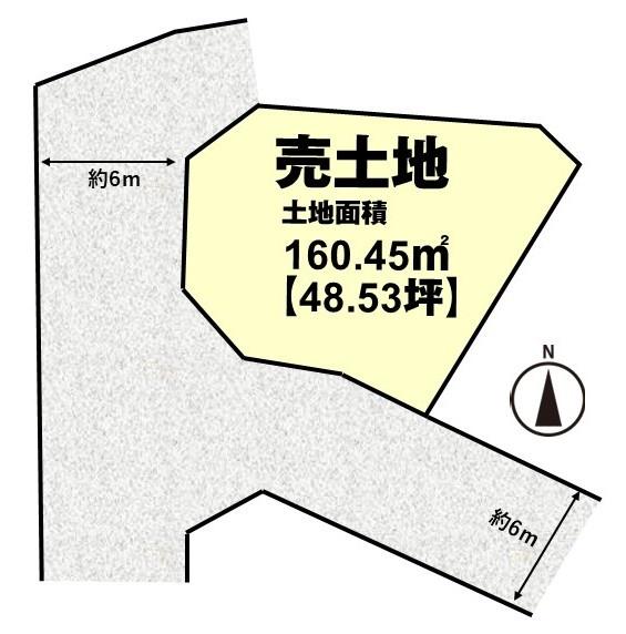 長岡京市粟生梶ケ前の売土地