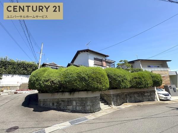 長岡京市粟生梶ケ前の土地(現地土地写真)