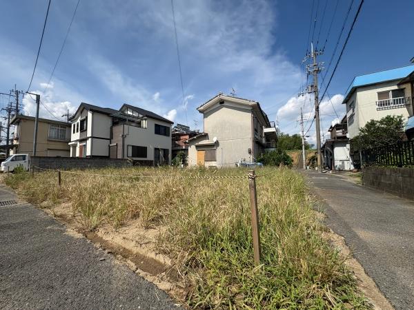 京都市伏見区久我石原町の土地(現地土地写真)