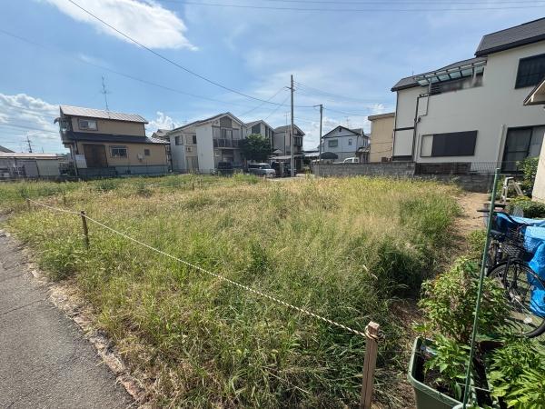 京都市伏見区久我石原町の土地(現地土地写真)