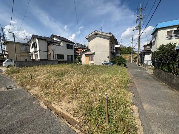 京都市伏見区久我石原町の土地(現地土地写真)