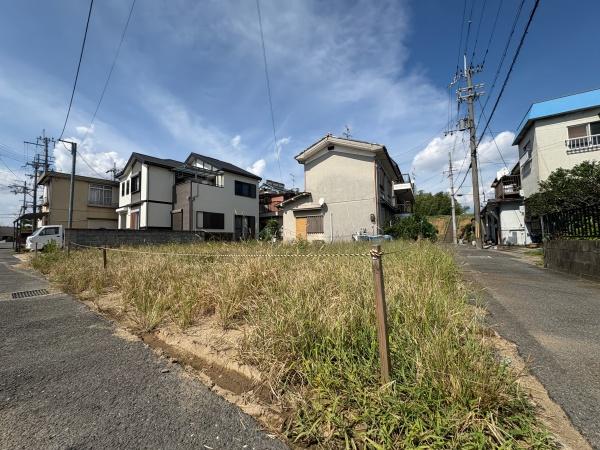 京都市伏見区久我石原町の土地(現地土地写真)